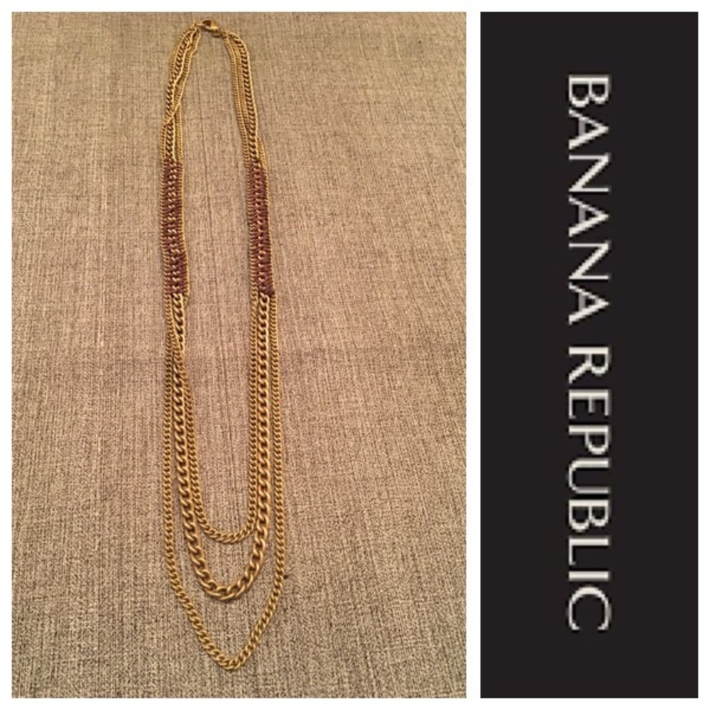 Banana Republic 3-strand Necklace